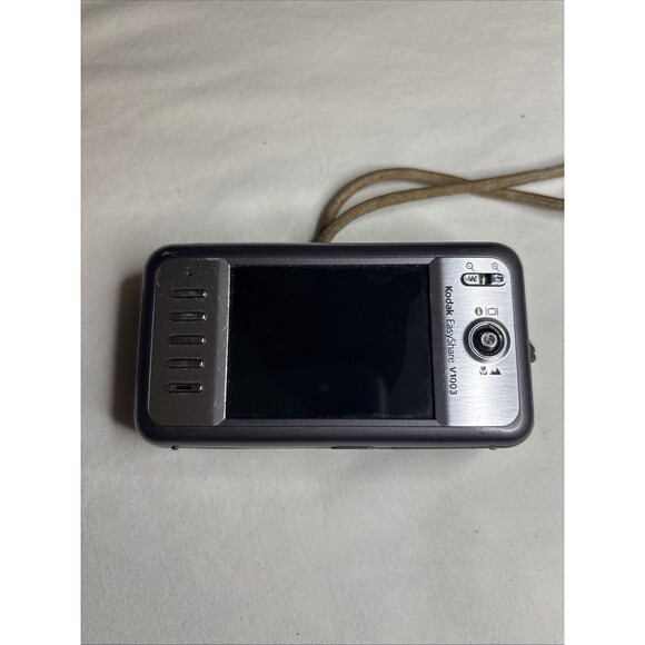 Kodak Easyshare V1003 10MP Digital Point Shoot Camera For Parts Repair Grey - Picture 2 of 2